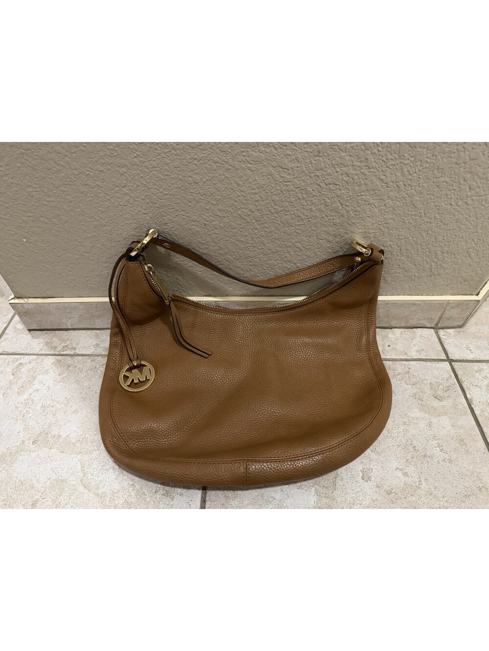 Brown Leather Michael Kors Bag